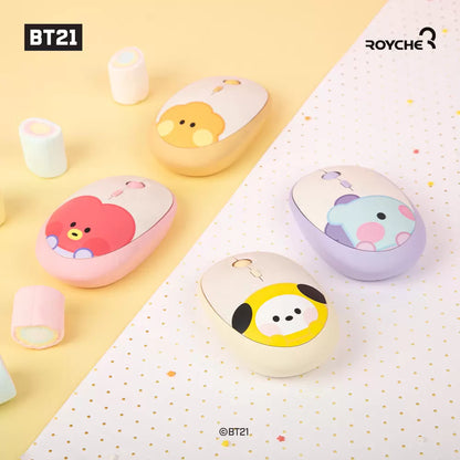 BT21 MININI MULTI PAIRING WIRELESS SILENT MOUSE