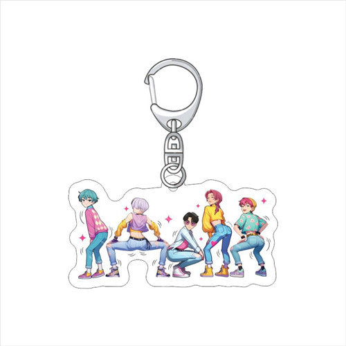 KPOP DEMON HUNTERS KEYCHAINS