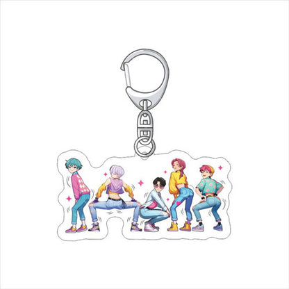 KPOP DEMON HUNTERS KEYCHAINS
