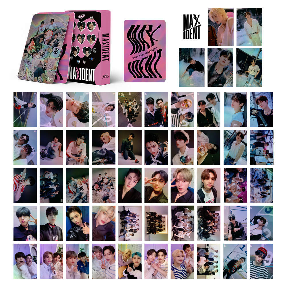 STRAY KIDS MAXIDENT  LOMO CARDS 54 KS