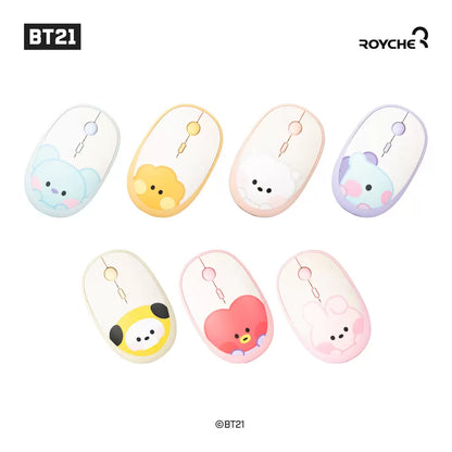 BT21 MININI MULTI PAIRING WIRELESS SILENT MOUSE