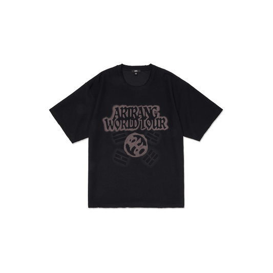 BTS 'Arirang' World Tour S/S Tour T-Shirt (Black) PREORDER