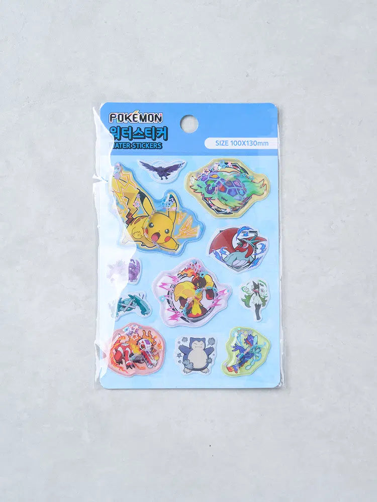 Pokemon epoxy sticker