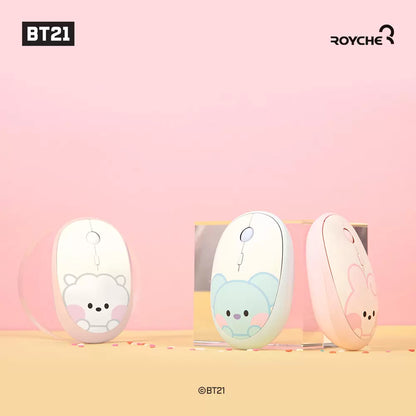 BT21 MININI MULTI PAIRING WIRELESS SILENT MOUSE