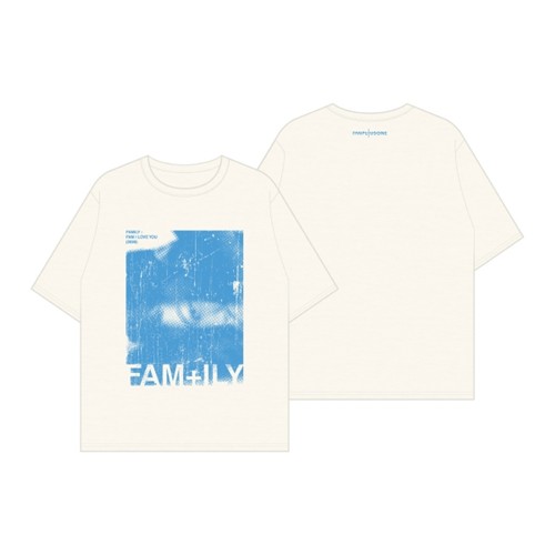 07 T-SHIRT 2026 G-DRAGON ‘FAM’ MEETING FAM+ILY : FAMILY : FAM I LOVE YOU OFFICIAL MD PREORDER