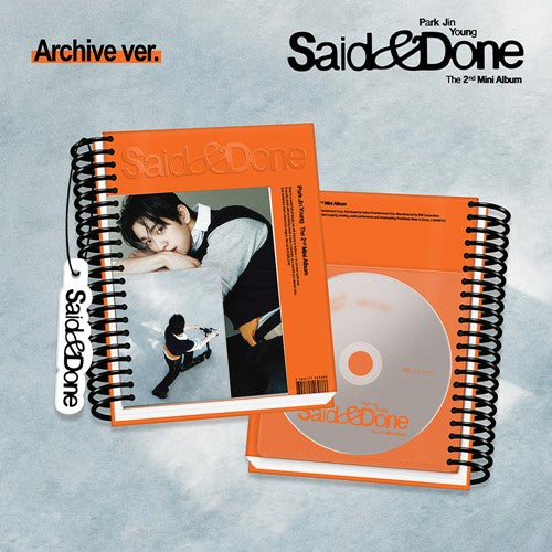 (GOT7) Park JinYoung – The 2nd Mini Album [Said & Done] (Archive ver.)