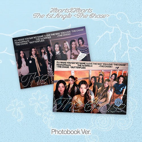 Hearts2Hearts – 1st single [The Chase] (Photobook Ver.)