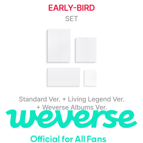 [Early Bird POB] POB BTS – The 5th Album [ARIRANG] + (Living Legend Ver.) + (Weverse Albums ver.) Set PREORDER