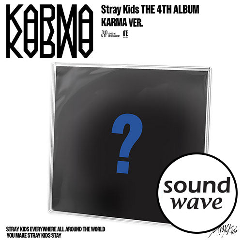 [SOUND WAVE POB] Stray Kids – The 4th Full Album [KARMA] (KARMA VER.) PREORDER