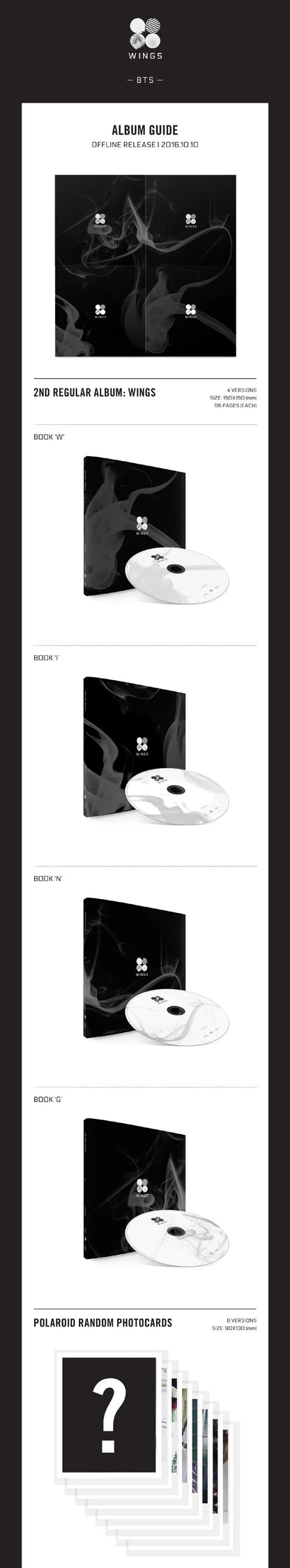 BTS - 2ND ALBUM WINGS