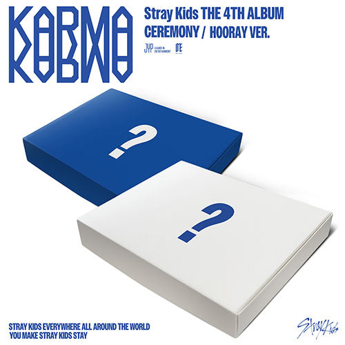 Stray Kids – The 4th Full Album [KARMA] (CEREMONY VER., HOORAY VER.) PREORDER
