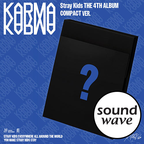 [SOUND WAVE POB] Stray Kids – The 4th Full Album [KARMA] (COMPACT VER.) PREORDER
