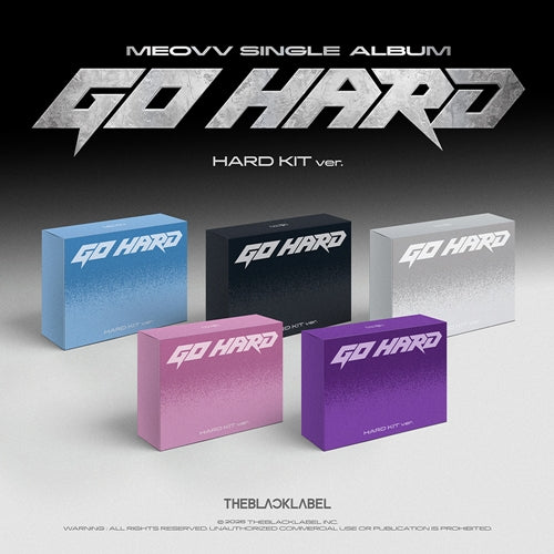 MEOVV- Single Album [GO HARD] (HARD KIT ver.) PREORDER