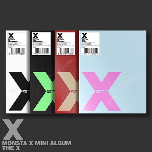 MONSTA X – Mini Album [THE X] (UNKNOWN X VER./ UNDERDOG X VER./ HELLO X VER./ XX VER. /