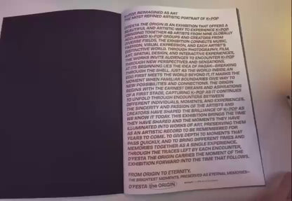 DFESTA THE ORIGIN The Ninefold BTS (Photobook) PREORDER