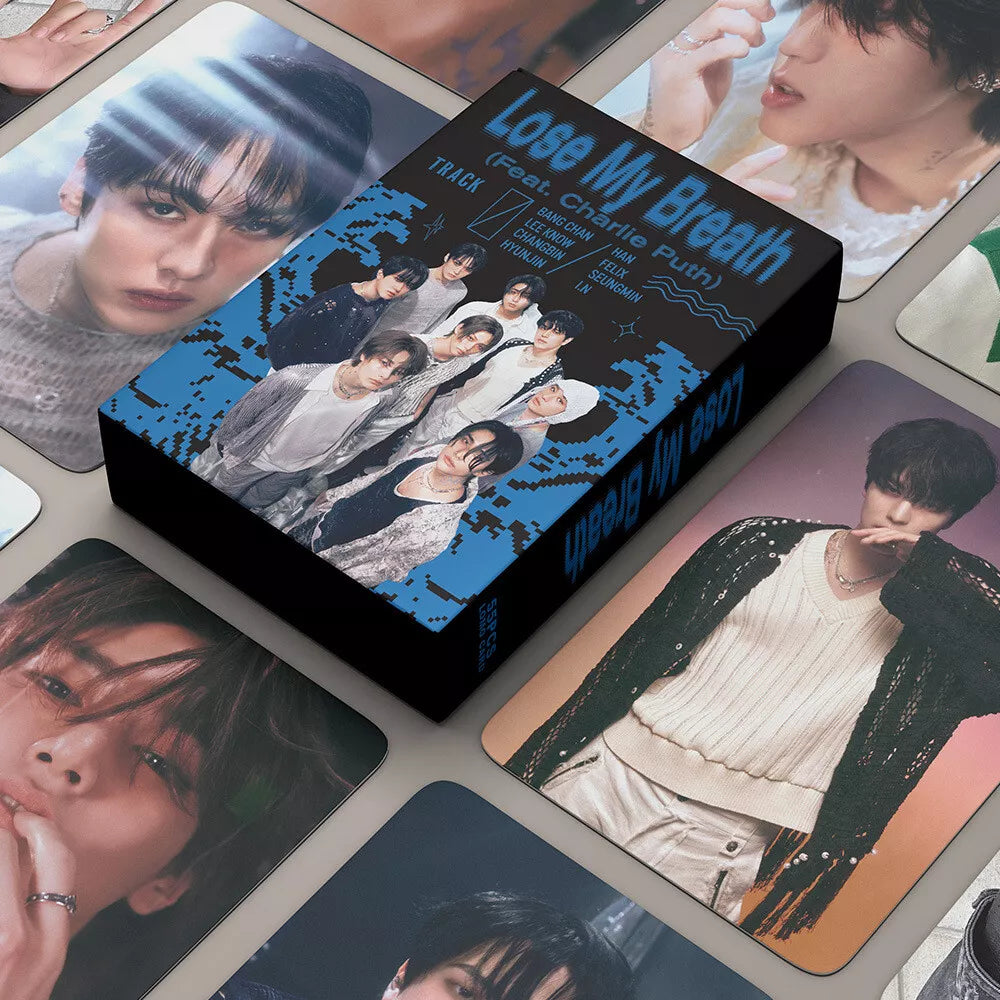 STRAY KIDS LOSE MY BREATH LOMO CARDS 55KS