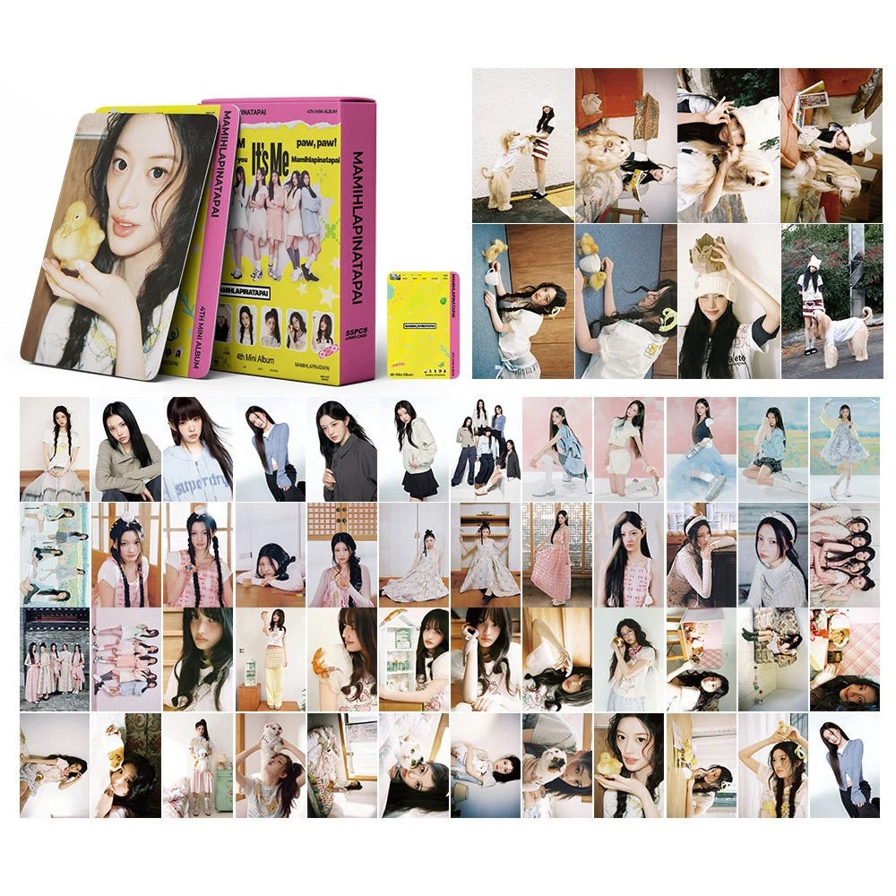 ILLIT MAMIHLAPINATAPAI LOMO CARDS 55KS