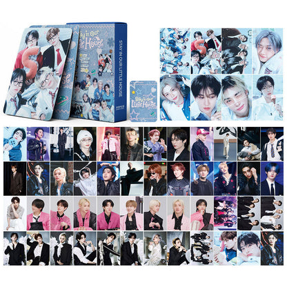 STRAY KIDS STAY IN OUR LITTLE HOUSE LOMO CARDS 55KS