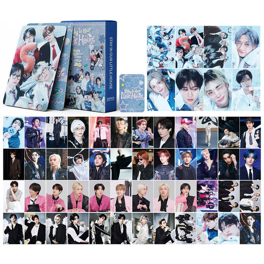 STRAY KIDS STAY IN OUR LITTLE HOUSE LOMO CARDS 55KS