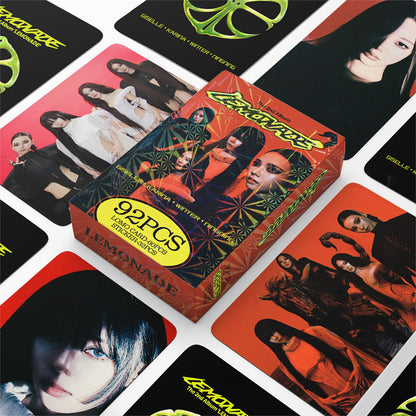 AESPA LEMAONADE HOLOGRAFICKÉ LOMO CARDS 92KS