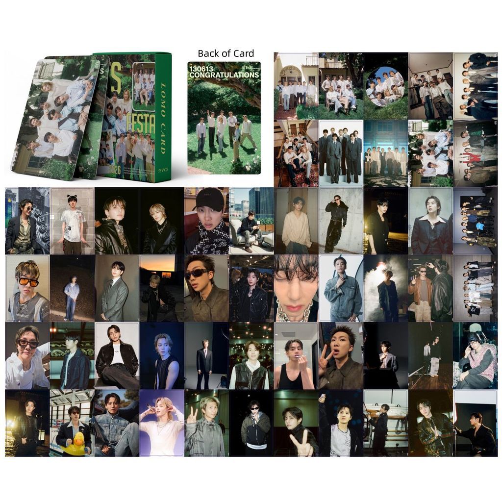 BTS festa 2026 LOMO CARDS 55KS