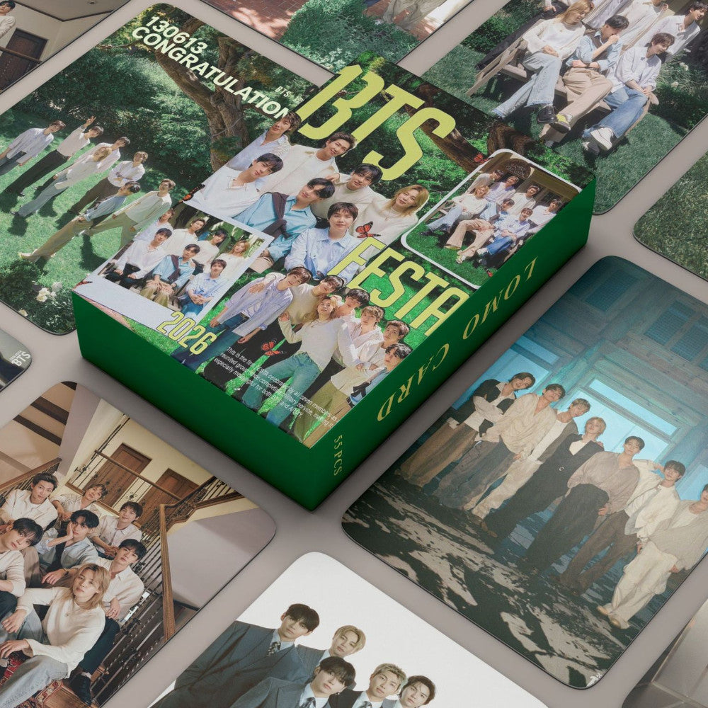 BTS festa 2026 LOMO CARDS 55KS