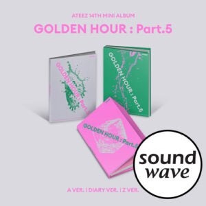 [SOUNDWAVE POB] ATEEZ – 14th Mini Album [GOLDEN HOUR : Part.5] PREORDER