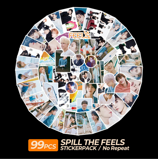 SEVENTEEN SPILL THE FEELS 99PCS STICKERS