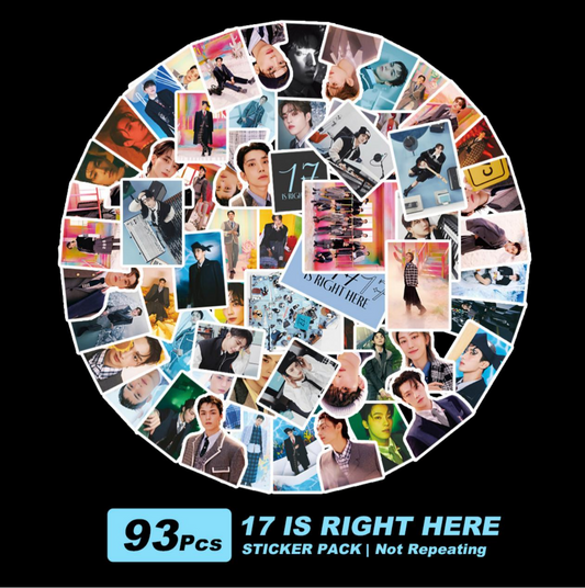 SEVENTEEN - 17 IS RIGHT HERE SET 93PCS STICKERS