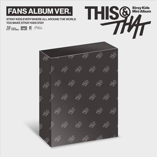 Stray Kids – Mini Album [THIS & THAT] (FANS ALBUM VER.) PREORDER
