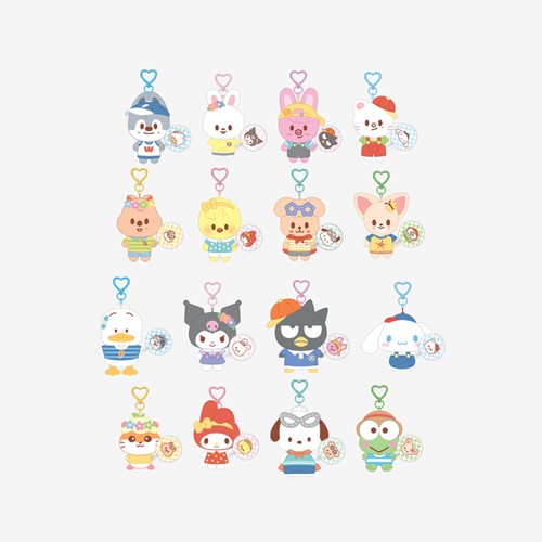 10CM PLUSH MINI PICKET Ver. Stray Kids SKZOO X SANRIO CHARACTERS PREORDER