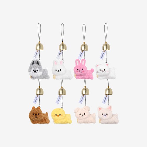 SKZOO PLUSH DOOR BELL KEYRING Stray Kids World Tour RUN IT MD PREORDER