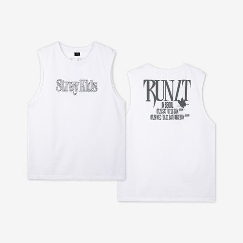 SLEEVELESS TOP Stray Kids World Tour RUN IT MD
