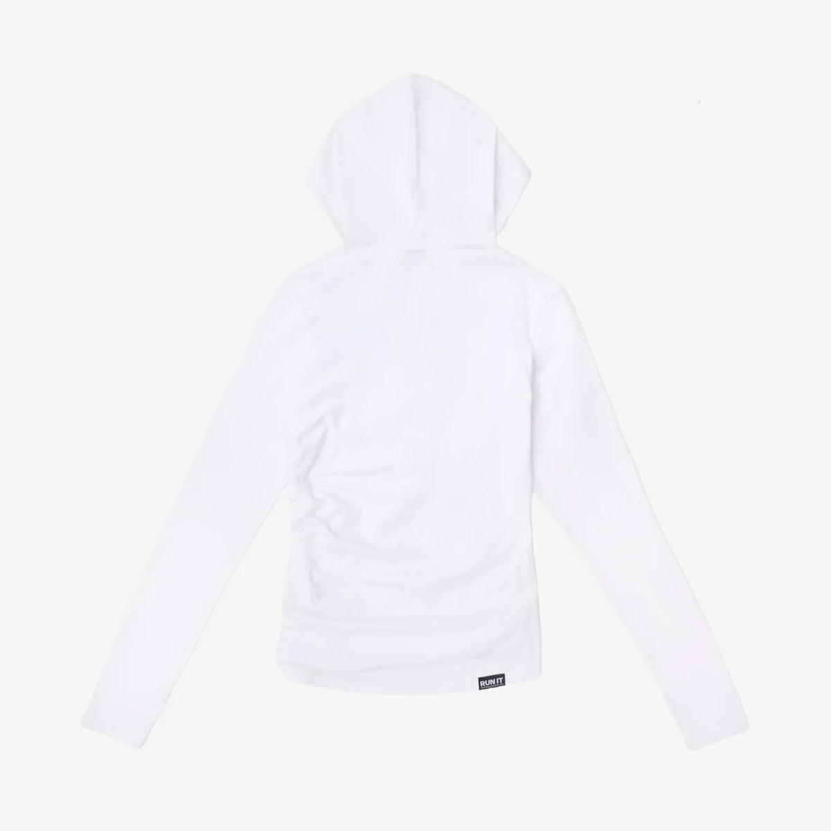 STRAY KIDS - RUN IT JAPANESE MD |HOOD LONG SLEEVE T-SHIRT / WHITE PREORDER