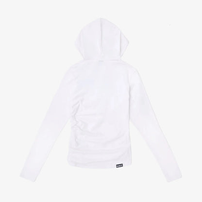 STRAY KIDS - RUN IT JAPANESE MD |HOOD LONG SLEEVE T-SHIRT / WHITE PREORDER