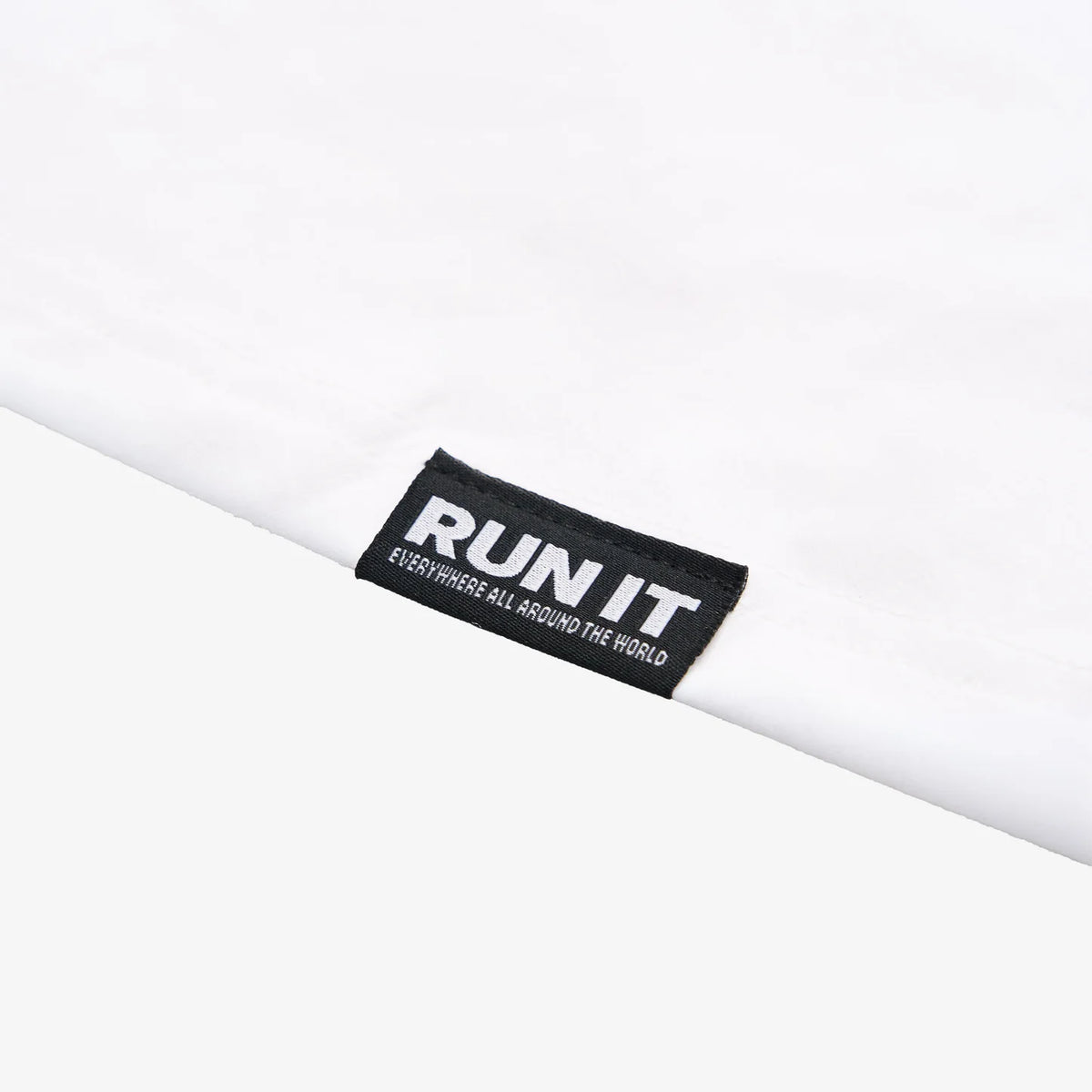 STRAY KIDS - RUN IT JAPANESE MD |HOOD LONG SLEEVE T-SHIRT / WHITE PREORDER