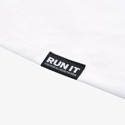 STRAY KIDS - RUN IT JAPANESE MD |HOOD LONG SLEEVE T-SHIRT / WHITE PREORDER
