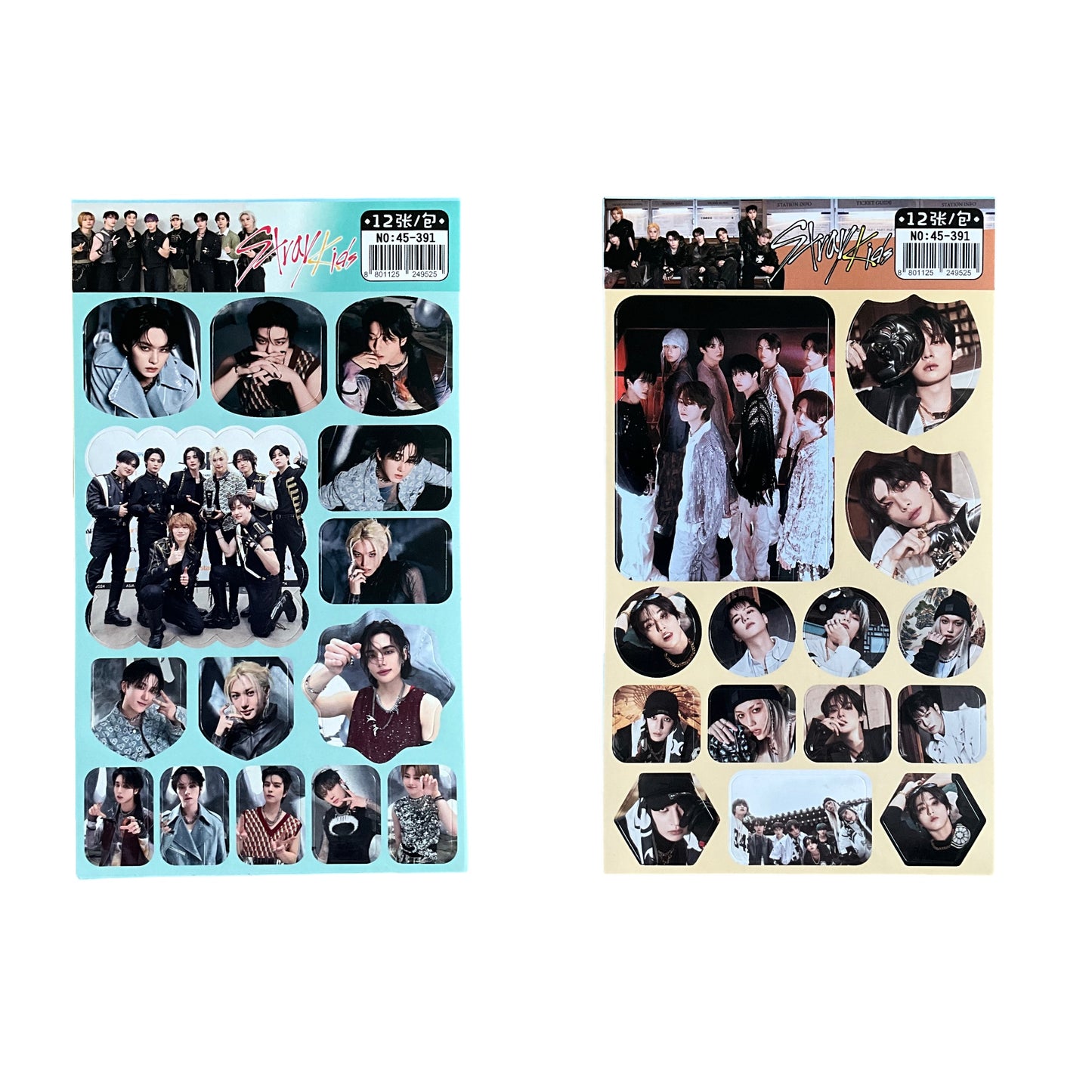 STRAY KIDS 2 SET STICKERS