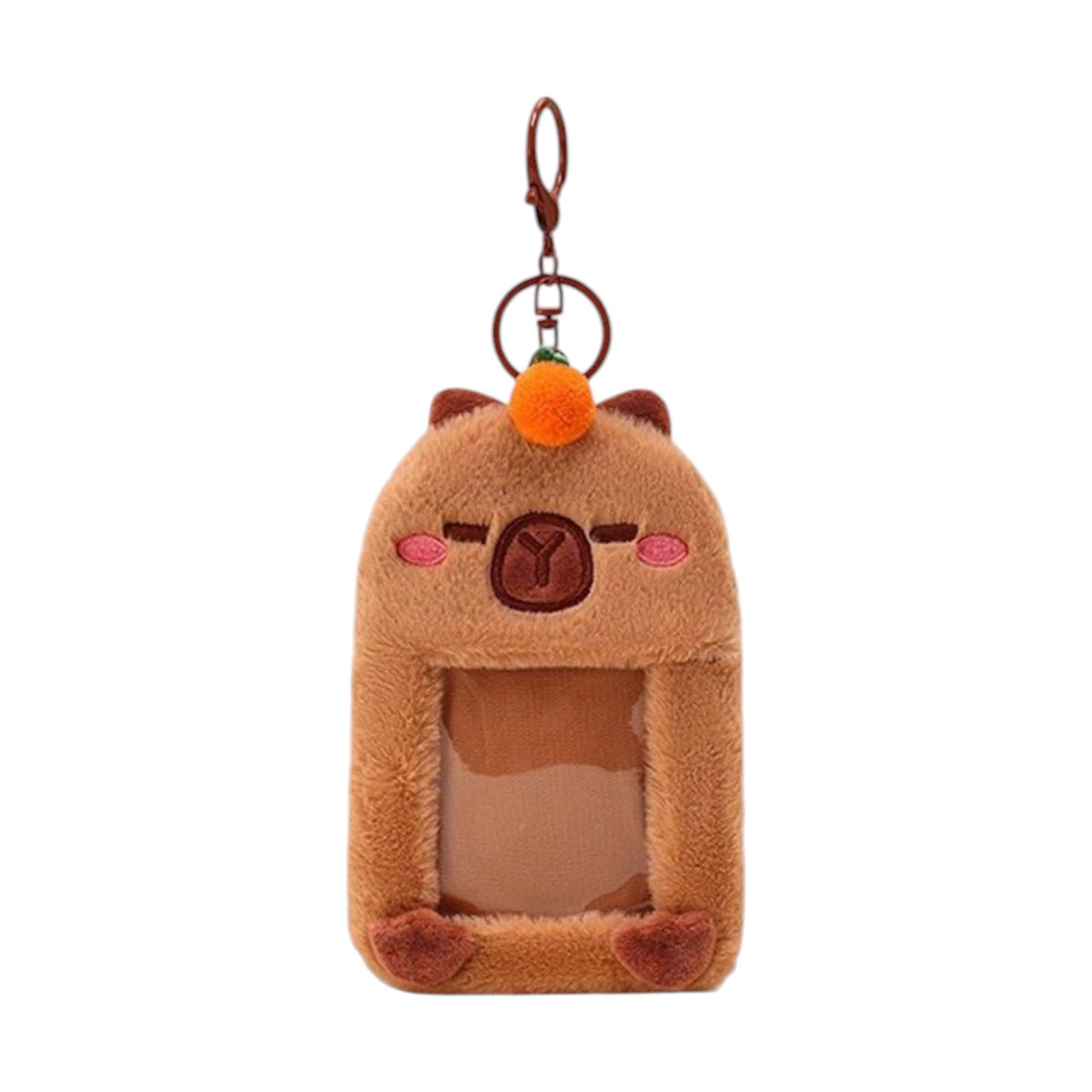 FLUFFY ANIMAL PHOTOCARD HOLDER