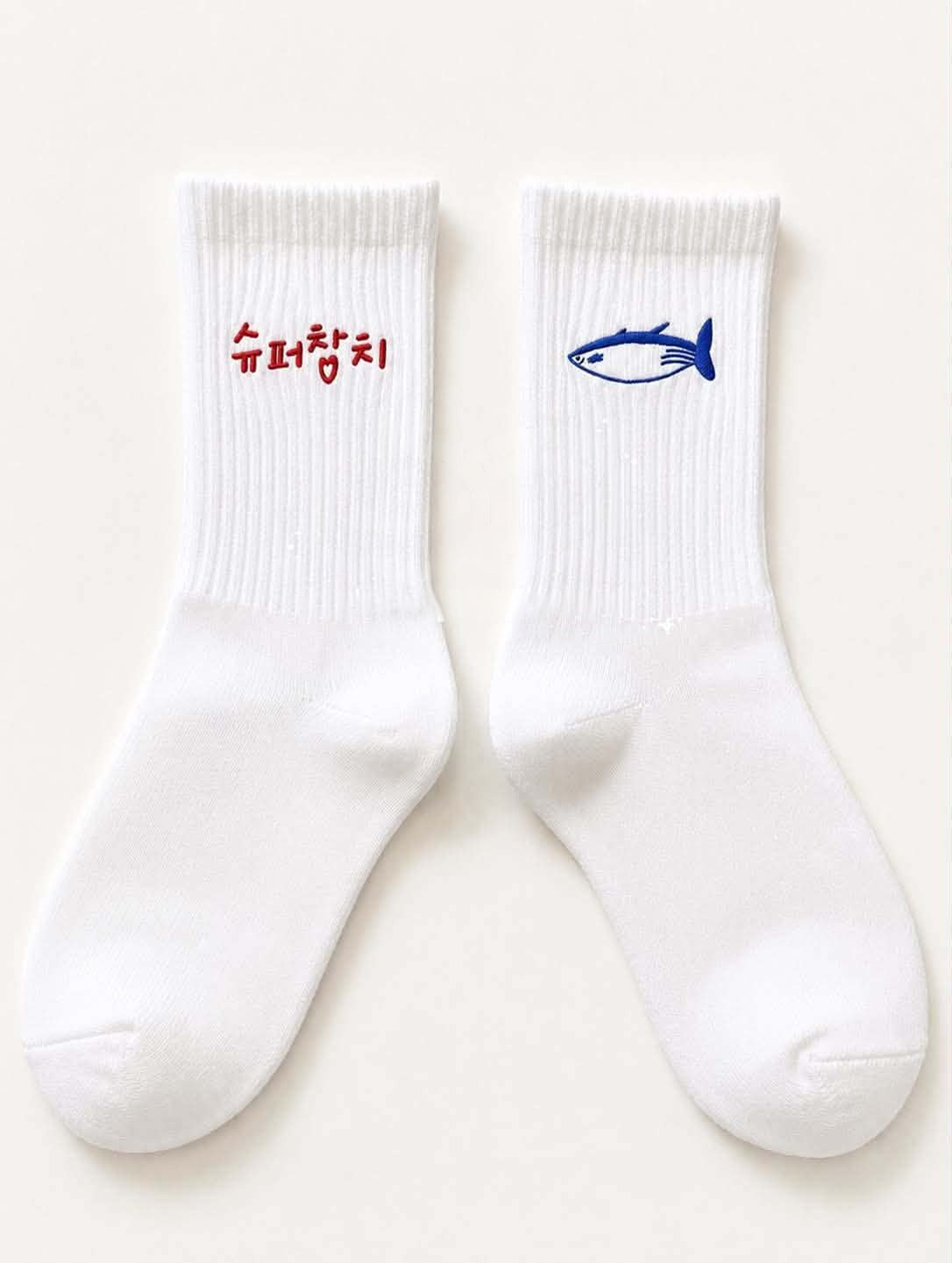 BTS BTS Member Design Embroidered Socks PREORDER