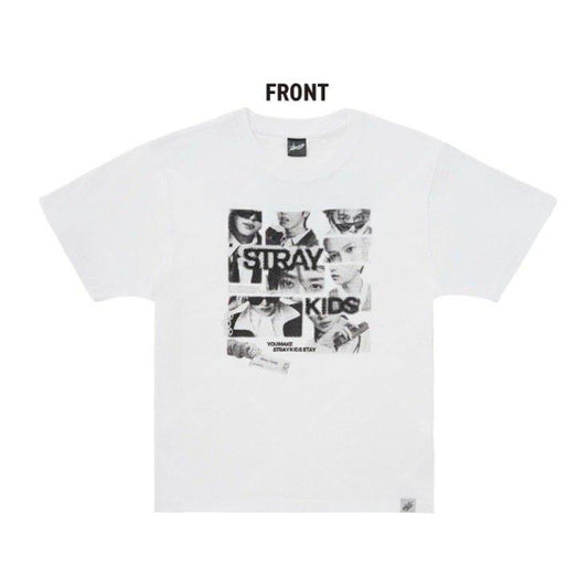 STRAY KIDS - RUN IT JAPANESE MD | PHOTO T-SHIRT WHITE POP UP TOKIO EXCLUSIVE