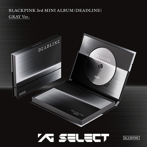 [YG SELECT POB] BLACKPINK 3rd MINI ALBUM [DEADLINE] (GRAY Ver.) PREORDER