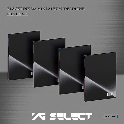 [YG SELECT POB] BLACKPINK 3rd MINI ALBUM [DEADLINE] (SILVER Ver.) PREORDER
