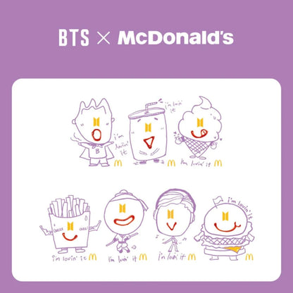 BTS X  MCDONALDS'S COLLABORATION MERCH SAUCY S/S T-SHIRT (JIN)