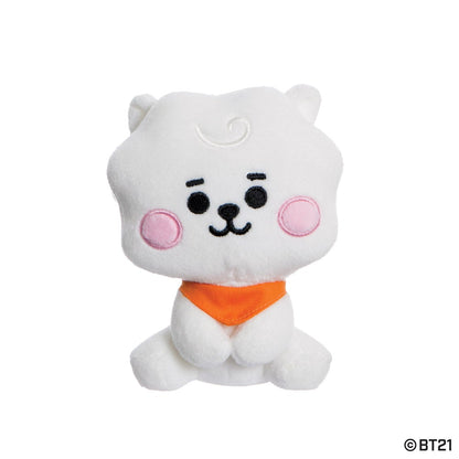 BABY BT21 LINE FRIENDS SITTING PLUSH DOLL 13CM