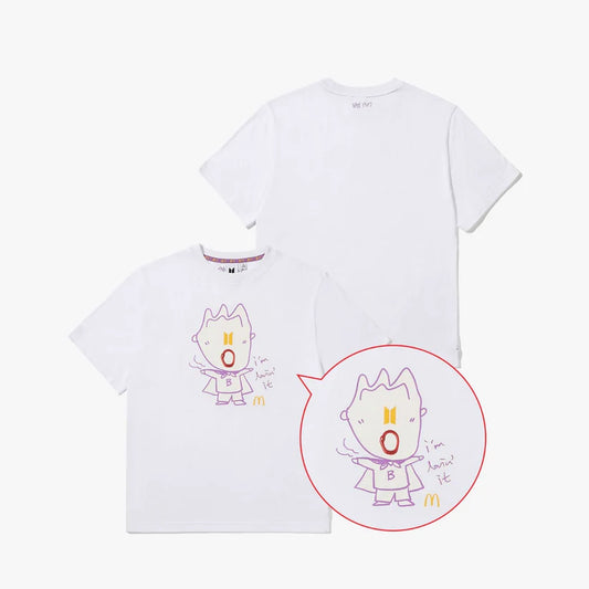 BTS X MCDONALDS'S COLLABORATION MERCH SAUCY S/S T-SHIRT (RM)