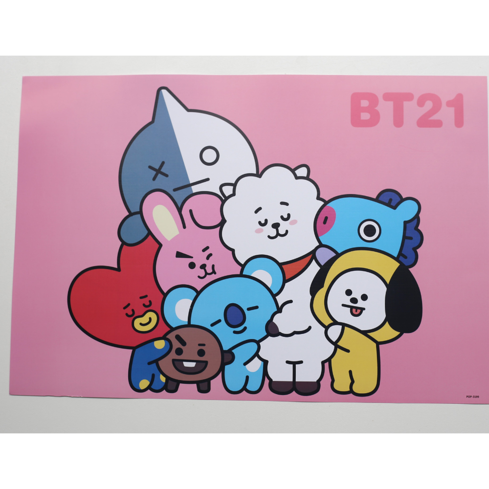 BT21 PLAKÁTY (A3)