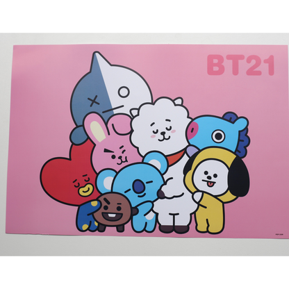 BT21 POSTERS (A3)
