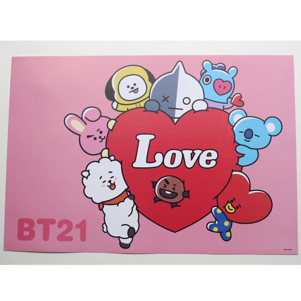 BT21 PLAKÁTY (A3)