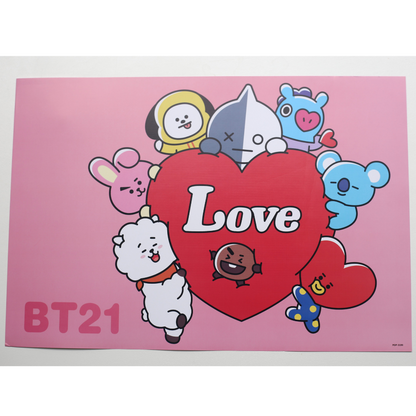 BT21 POSTERS (A3)